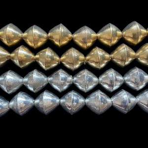 BB190 15mm Brass Bicone Sheet Bead