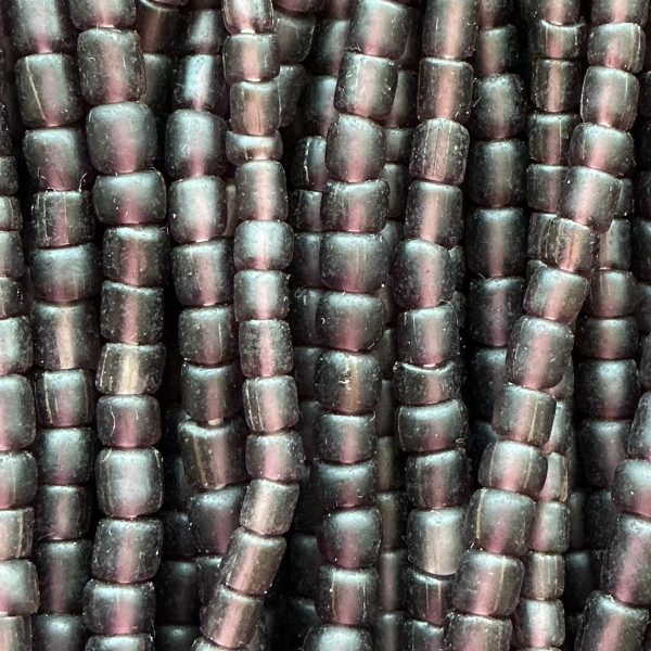 JT010 Transparent Java Glass Beads