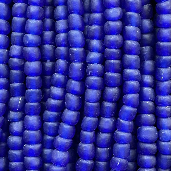 JT025 Transparent Java Glass Beads