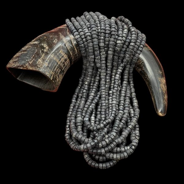JLBG05 6mm Java “Antiqued” Glass Labang Beads