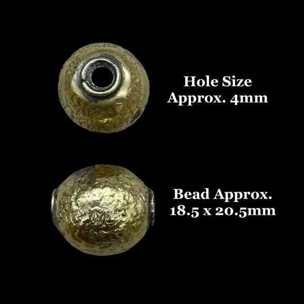 TSHB02 Large Textured Sheet Bead