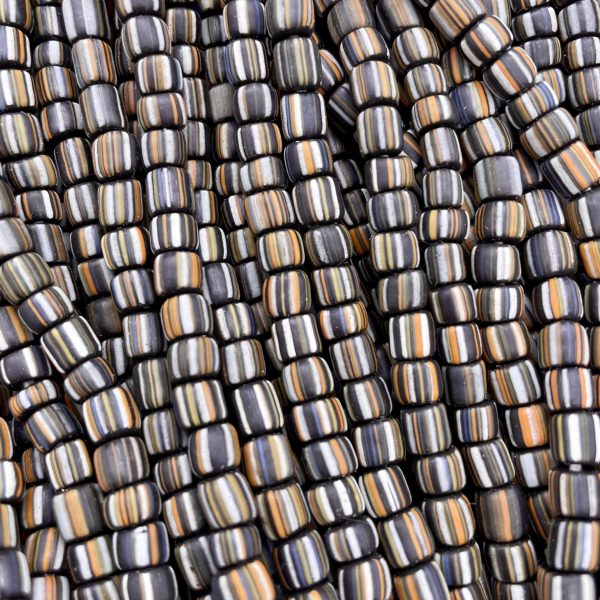 IMG_4016 (1) JS058 Striped Java Glass Bead
