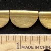 BBHCL 1/2 Circle Brass Beads - Large